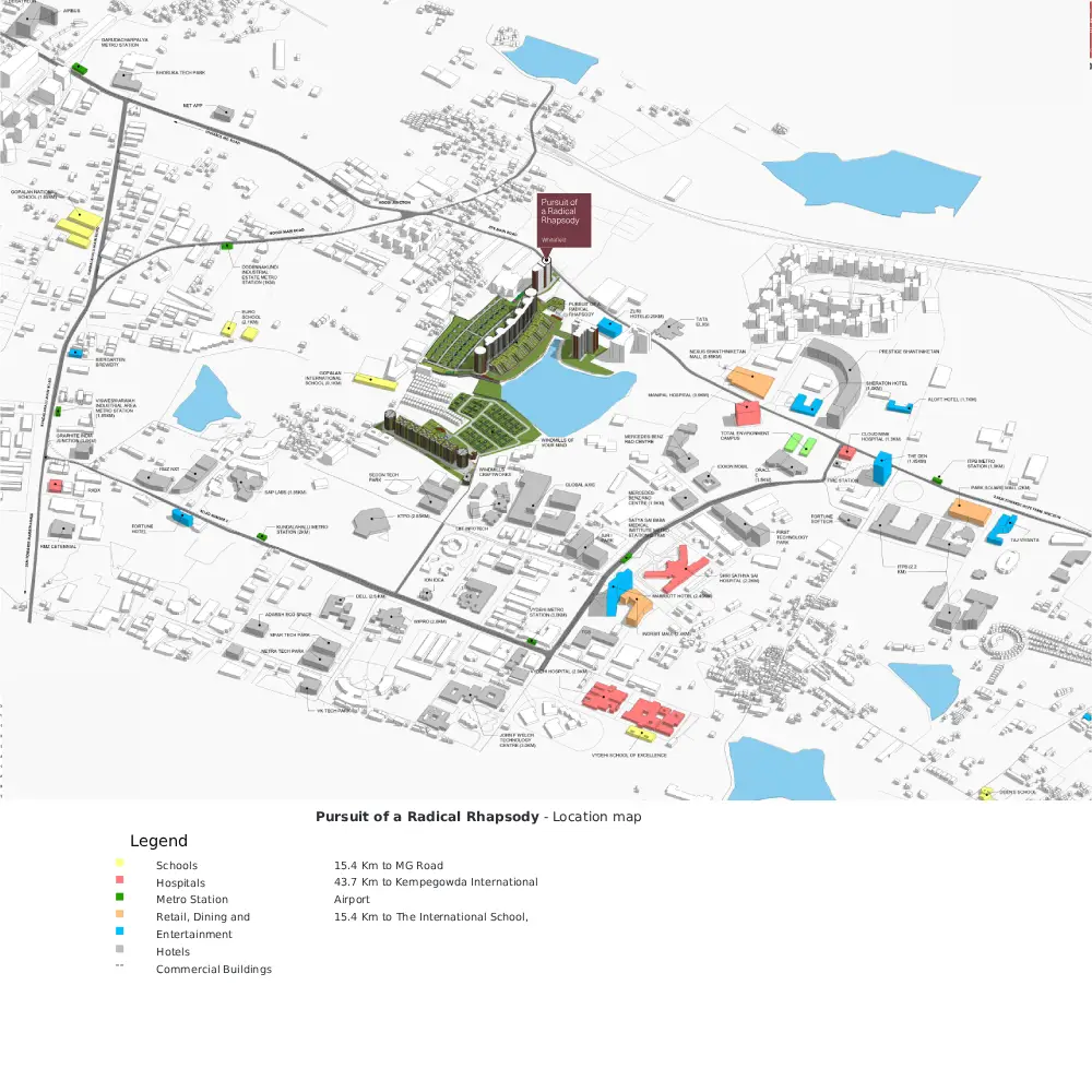 Pursuit of a Radical Rhapsody location